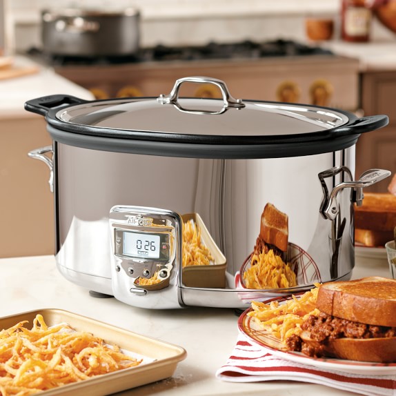 AllClad Deluxe Slow Cooker with CastAluminum Insert, 7 Qt. Williams