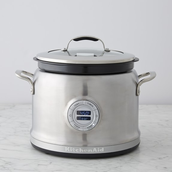 KitchenAid® 4Qt. StainlessSteel MultiCooker with Steam/Roast Rack