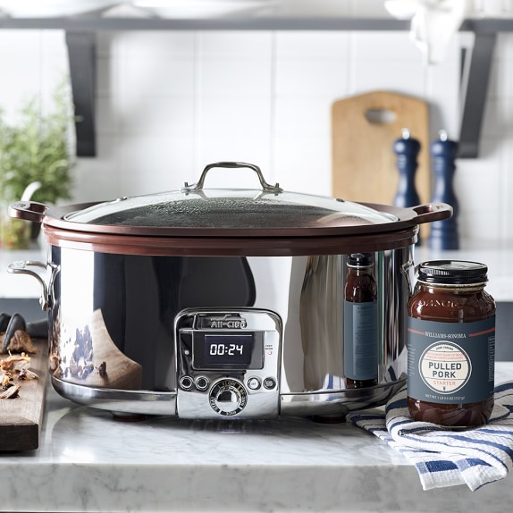 AllClad Gourmet Slow Cooker with AllinOne Browning, 7Qt. Williams