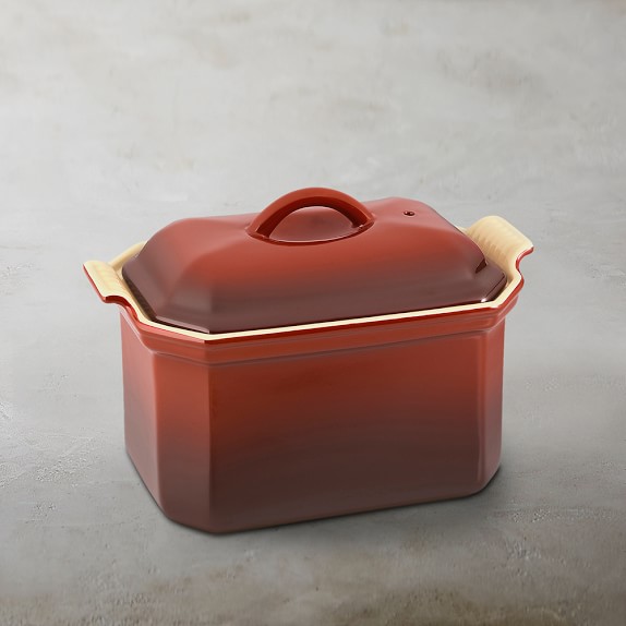Le Creuset Heritage Stoneware Pâté Terrine with Press Williams Sonoma