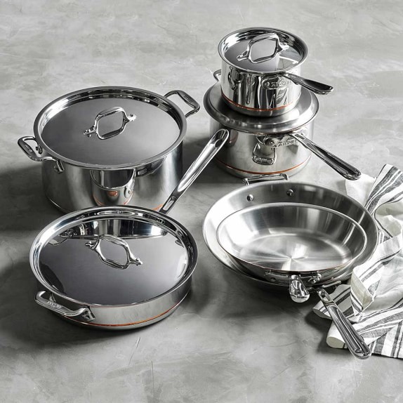 All-Clad Copper Core 10-Piece Set