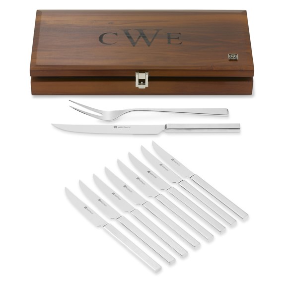 Wüsthof StainlessSteel 10Piece Steak & Carving Knife Set Williams