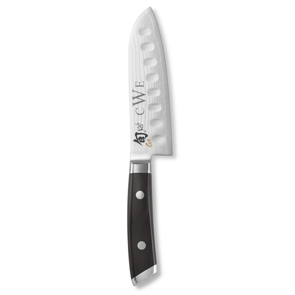 Shun Kaji HollowGround Santoku Knife Williams Sonoma