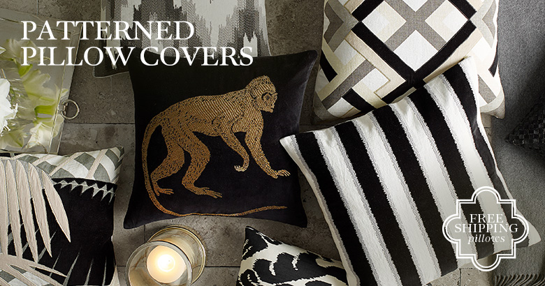 Patterned Pillow Covers