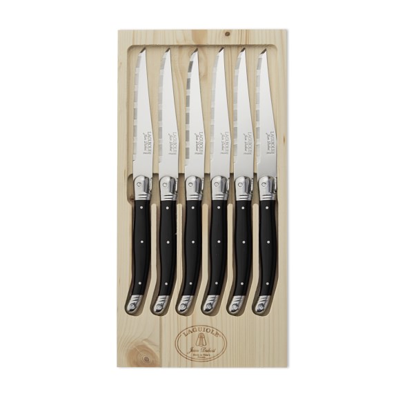Laguiole Jean Dubost Steak Knife Set, Set of 6 Williams Sonoma