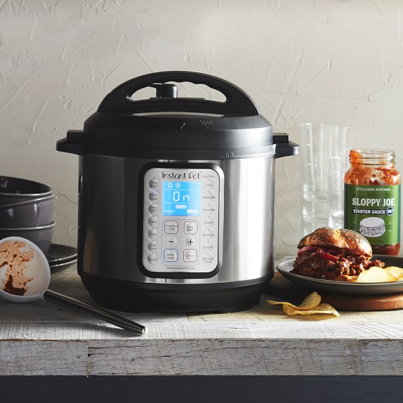 Instant Pot Duo Plus60 9in1 MultiUse Programmable Pressure Cooker, 6QT Williams Sonoma
