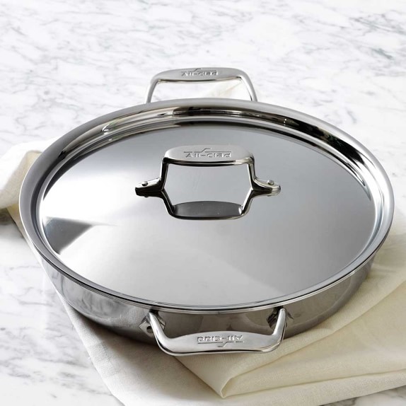 All Clad d5 StainlessSteel AllInOne Pan Williams Sonoma