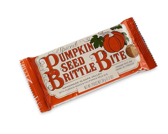 Spiced Pumpkin Seed Brittle Bites