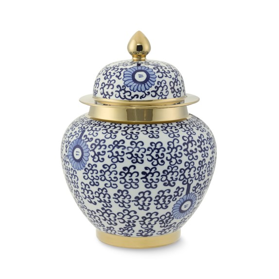 Jar Ginger | ginger jar with gold detail williams sonoma Jar Ginger | ginger jar with gold detail williams sonoma