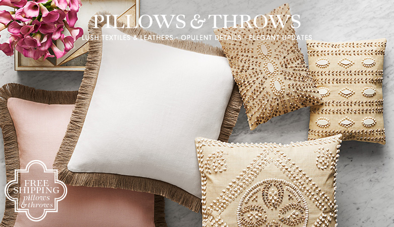 Accent Pillows & Throws Williams Sonoma