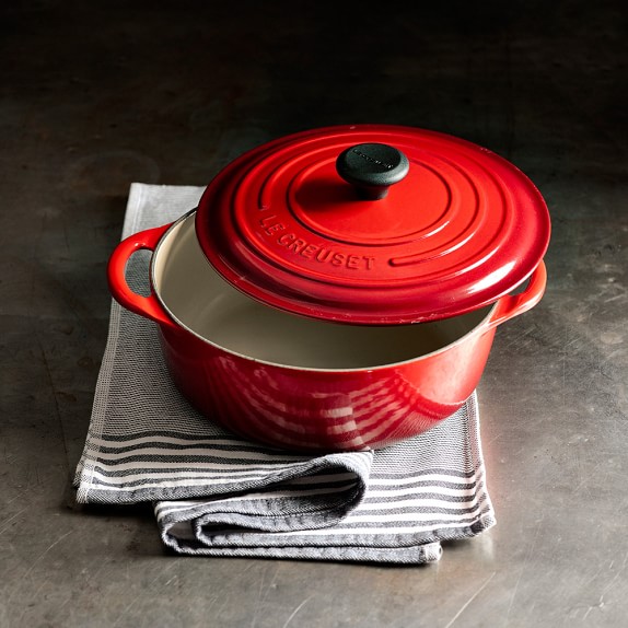 Le Creuset Signature CastIron Round Dutch Oven Williams Sonoma