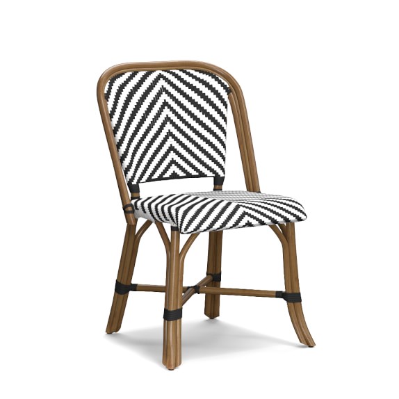 Parisian Bistro Woven Side Chair | Williams Sonoma
