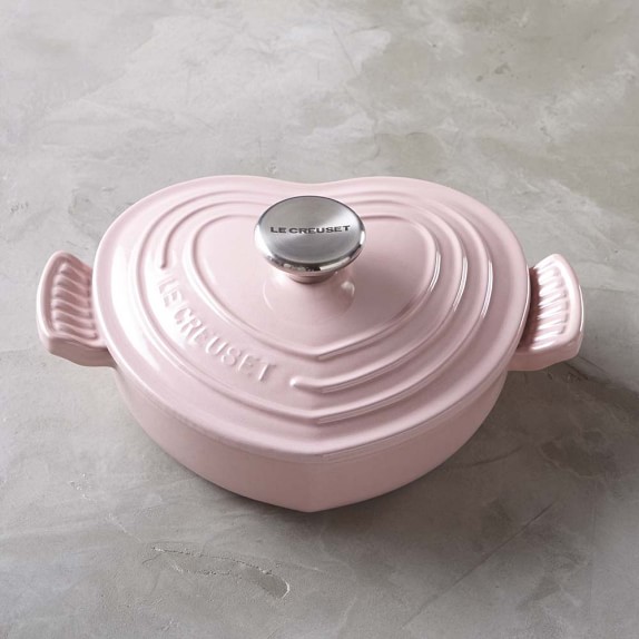 Le Creuset CastIron HeartShaped Dutch Oven Williams Sonoma