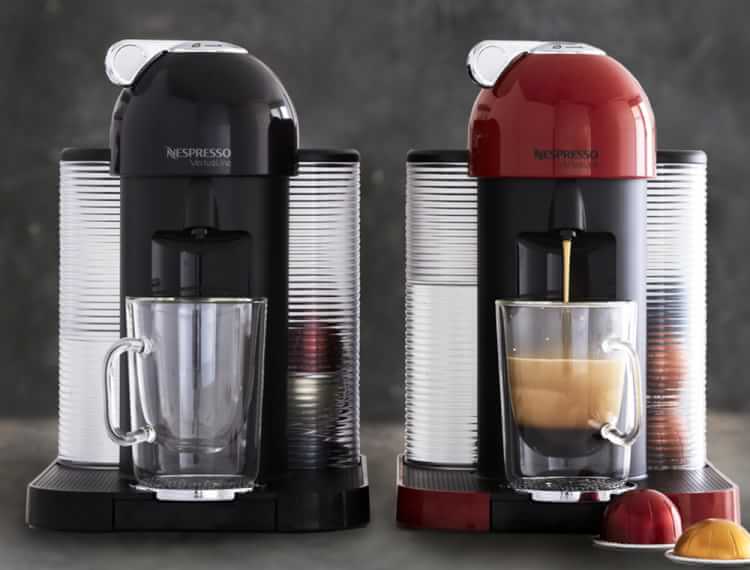 Nespresso Vertuo Coffee & Espresso Maker with Milk Frother Williams
