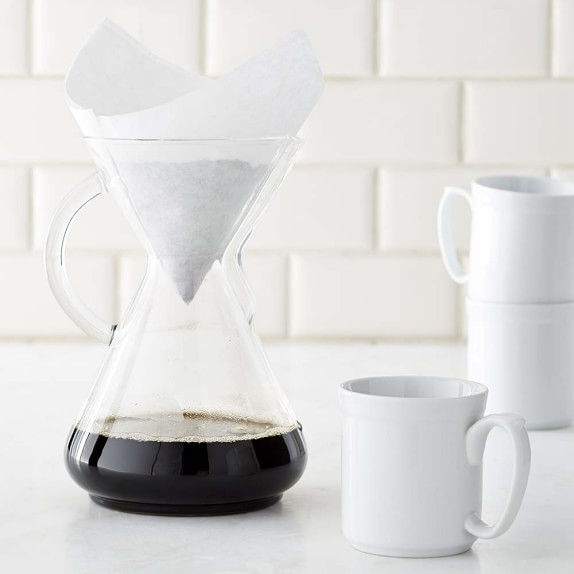 Chemex® PourOver Glass Handle Coffee Maker Williams Sonoma