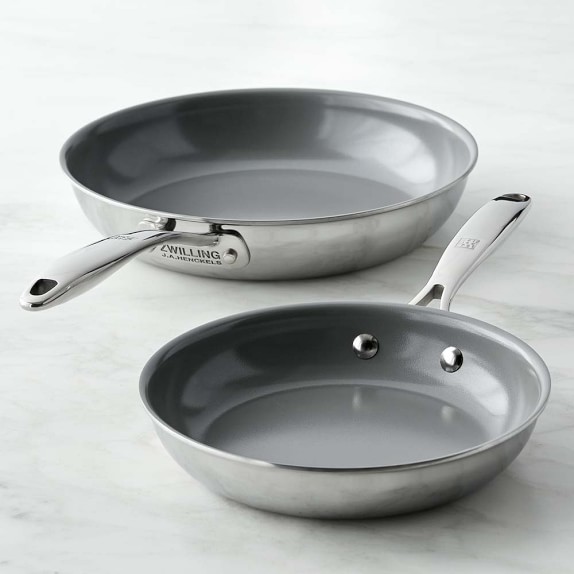 Zwilling Titanium Ceramic Nonstick Fry Pan Set Williams Sonoma