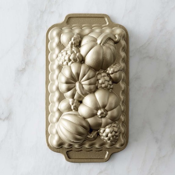 Nordic Ware Fall Harvest Loaf Pan Williams Sonoma