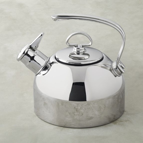 Chantal Classic Polished StainlessSteel Tea Kettle Williams Sonoma