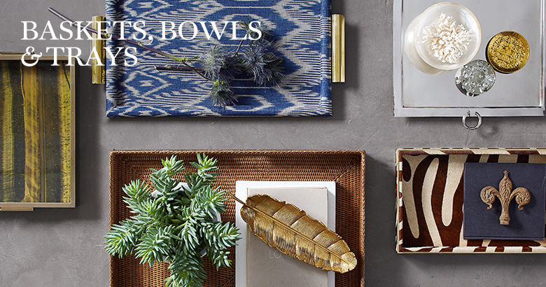 Baskets, Bowls & Trays
