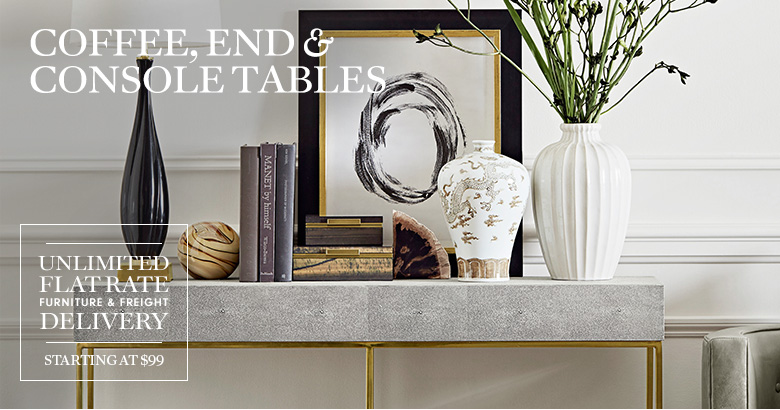 Coffee, End & Console Tables
