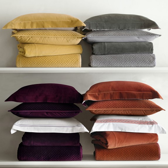 Classic Velvet Bedding Williams Sonoma