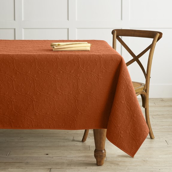 Vine Floral Boutis Tablecloth, 70