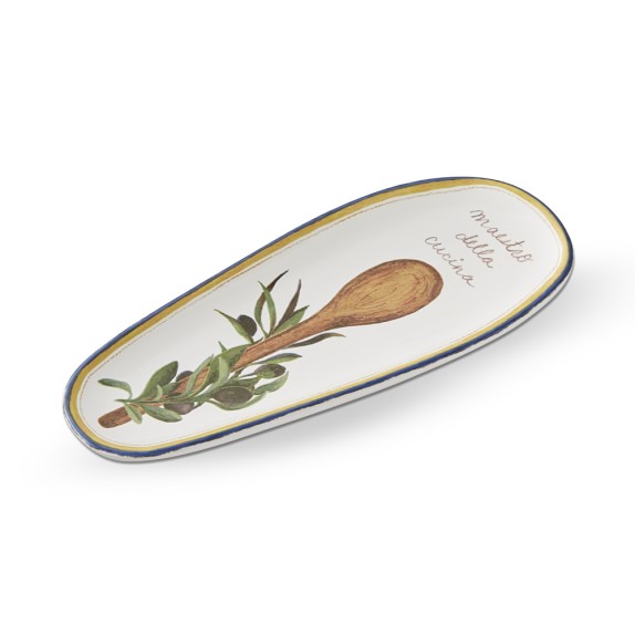 Italian Olive Spoon Rest Williams Sonoma