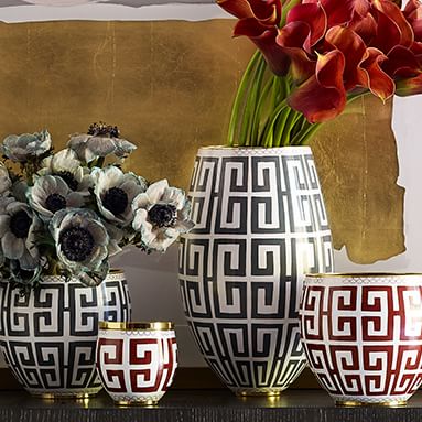 Cache Pot multicolore en céramique de Coimbra – Luisa Paixao
