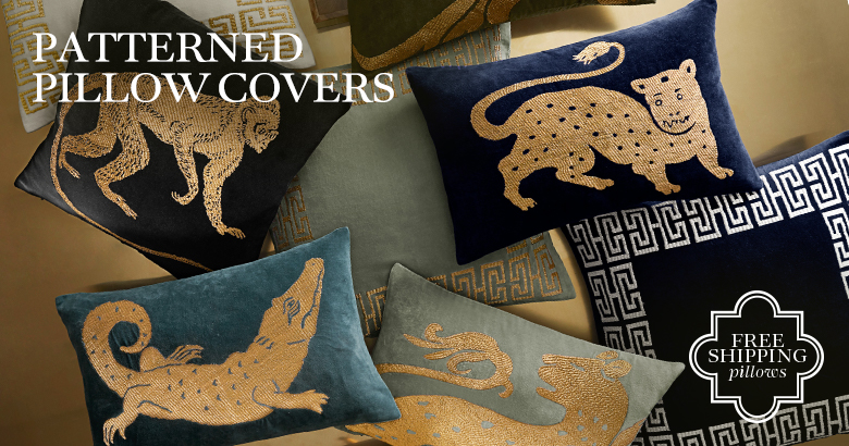 Patterned Pillow Covers