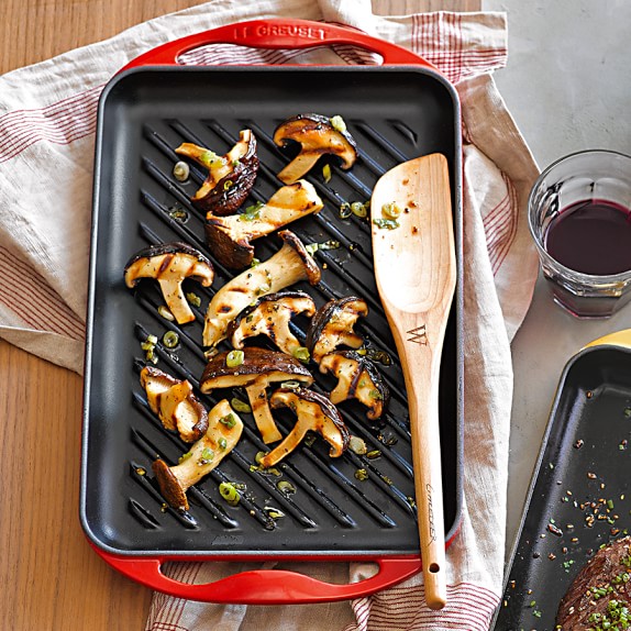 Le Creuset CastIron Rectangular Skinny Grill Williams Sonoma
