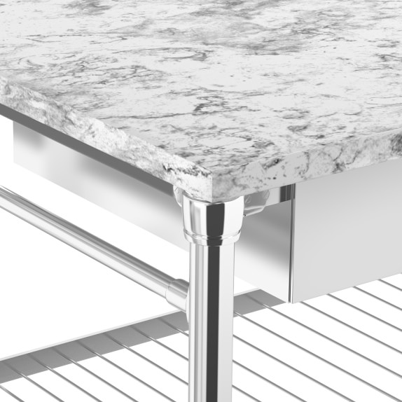 Modular Kitchen Island Polished Nickel Modular Kitchen Island Polished Nickel