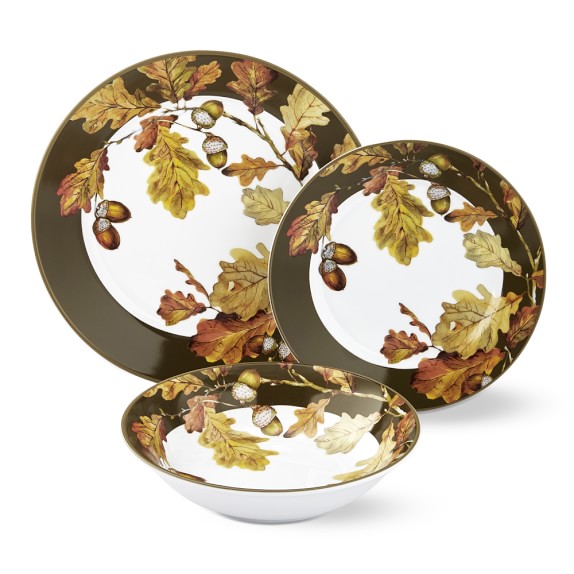 Acorn Rim Dinnerware Collection Williams Sonoma