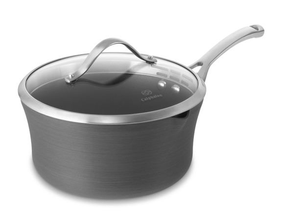 Calphalon Contemporary Nonstick Saucepan with Pour & Strain Spout, 3 1/2-Qt.