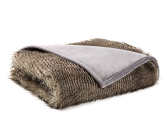 Faux Fur Throw, 50