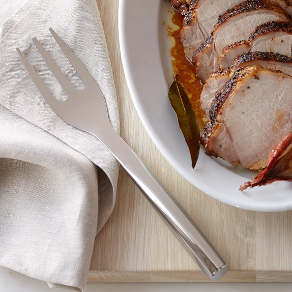 Williams Sonoma Stainless-Steel Prep Serve Three-Tined Fork