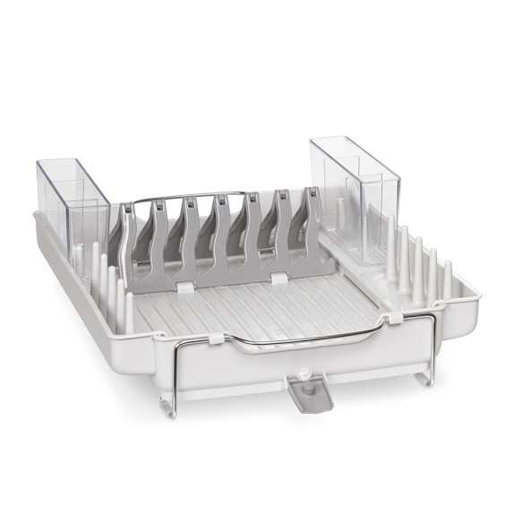 OXO Foldaway Dish Rack Williams Sonoma