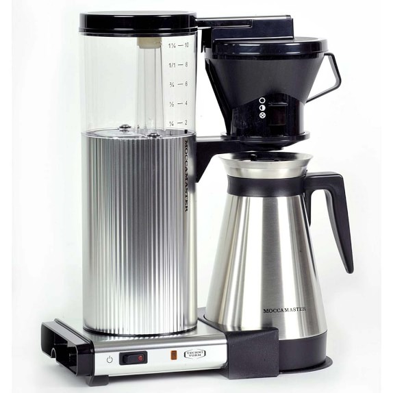 Technivorm Moccamaster Cylindrical Body Coffee Maker with Thermal Carafe