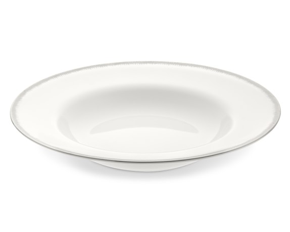 Wedgwood Silver Aster Rimmed Soup Bowl