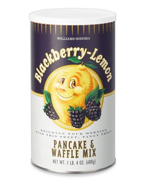 Williams Sonoma Blackberry-Lemon Pancake & Waffle Mix
