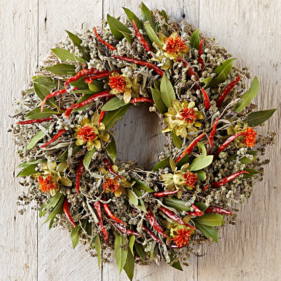 Red Chili Wreath, 14