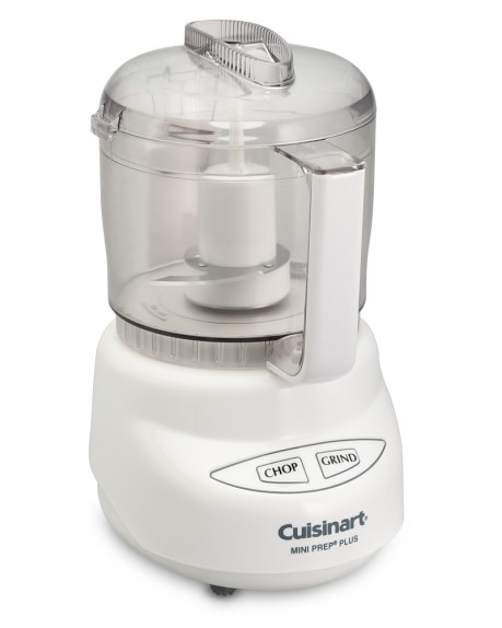 Cuisinart Mini-Prep Plus Food Processor, 3-Cup, White