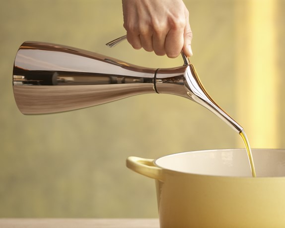 Curtis Stone Stainless-Steel Oil Can, Large