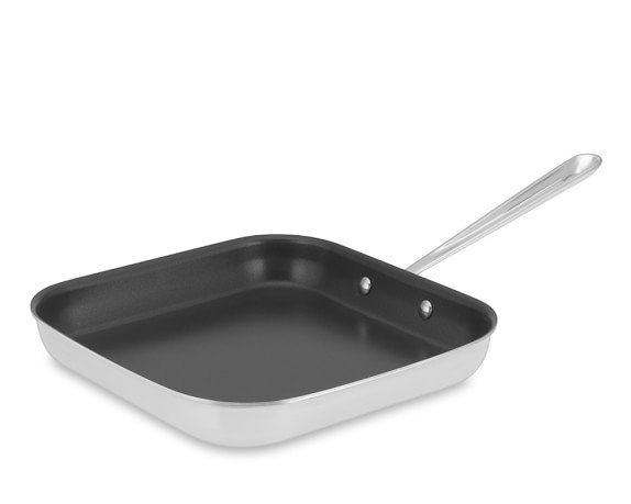 All-Clad Tri-Ply Nonstick Square Griddle, 11