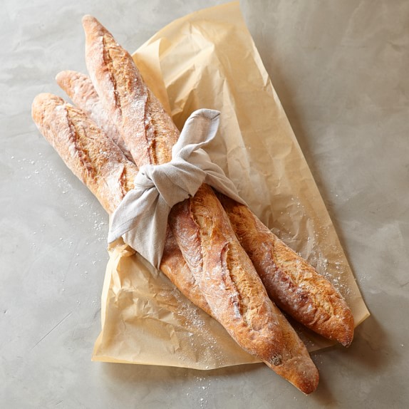 Baguette Loaves, Set of 3