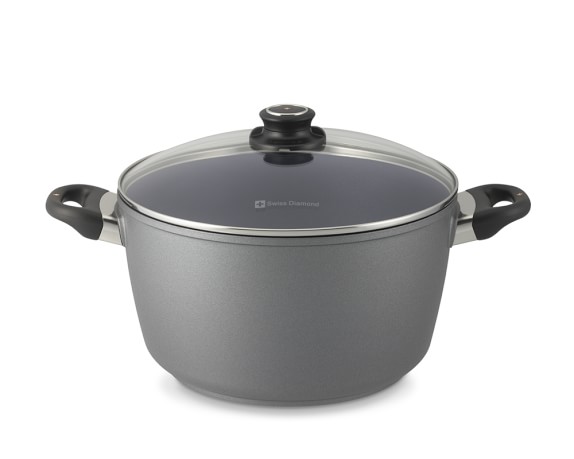 Swiss Diamond Nonstick Stock Pot, 8 1/2-Qt.