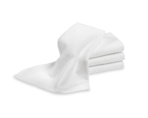 Bar Mop Dishcloths, Set of 4, White