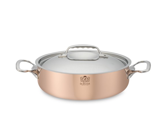 de Buyer Prima Matera Copper Sauteuse, 3-Qt.