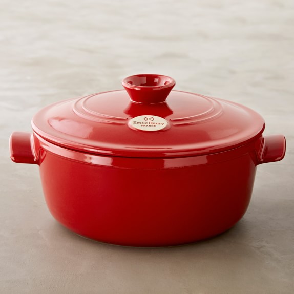 Emile Henry Ceramic Stovetop Stewpot Williams Sonoma