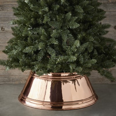 copper monogrammed tree skirt williams sonoma copper monogrammed tree skirt williams sonoma