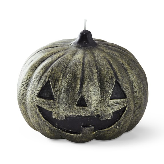 Halloween Jack O'Lantern Candle Williams Sonoma